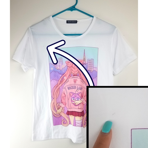 Sailor Moon Graphic Tees - SLIGHT IMPERFECTIONS - Picture 5 of 8